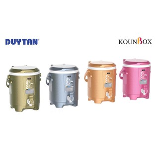 Bình Đá Icool Duy Tân Có Vòi 6 Lít/ 8 Lít/ 10 Lít Màu Nhũ Giữ Lạnh 24h