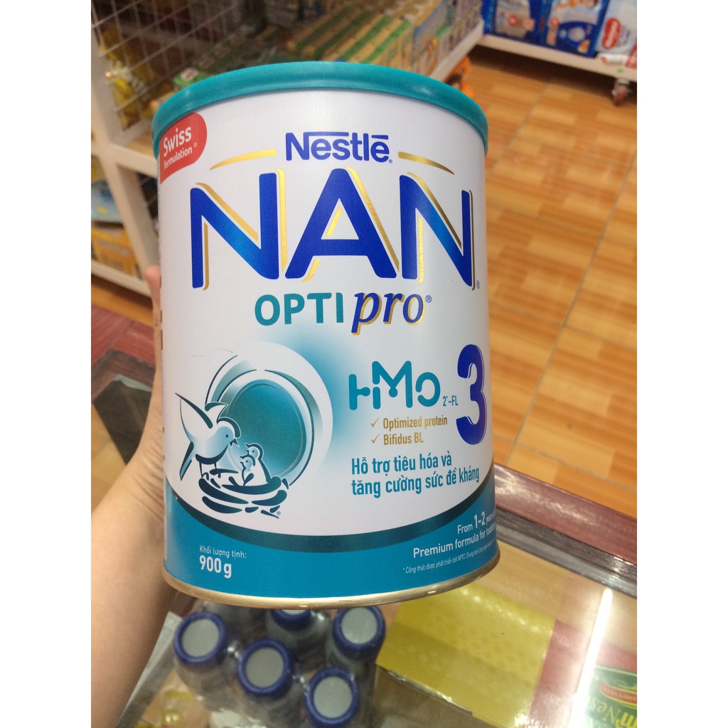 [HSD T11-2022] Sữa Bột Nestle NAN OPTI PRO HMO 3 – Hộp 900gr