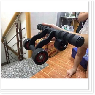 Con Lăn Tập Cơ Bụng 4 Bánh Cao Cấp