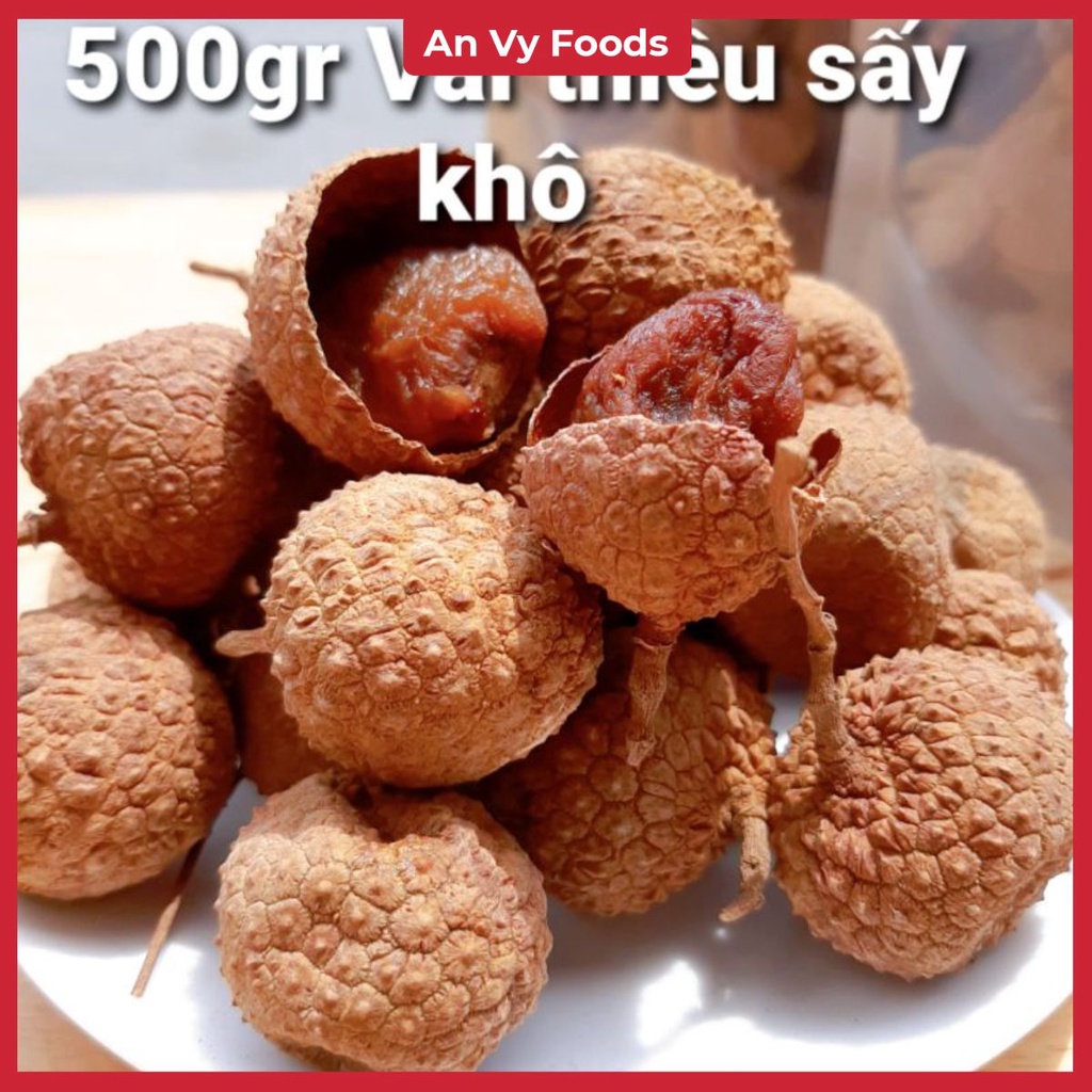 500gr Vải Thiều sấy khô loại 1 [ Hình shop chụp ]