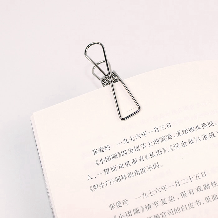 Kẹp giấy chất liệu bằng kim loại hình động vật dễ thương