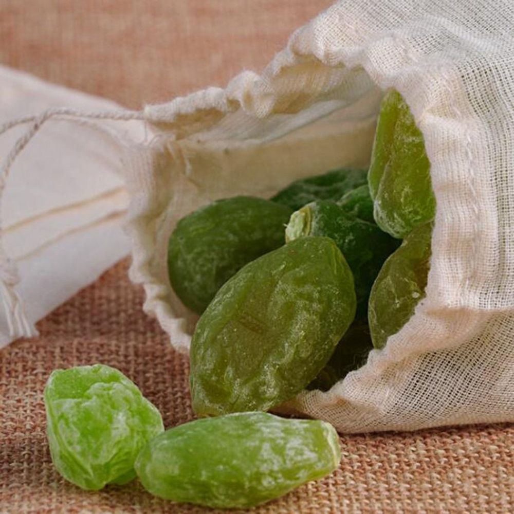 Túi lọc trà bằng cotton tự nhiên có dây rút tiện dụng