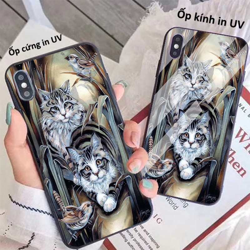 🍎 Ốp lưng cho cặp đôi giá sỉ lẻ 🍎 Ốp Mèo hiện đại cuốn hút iphone 6s/6/7/8 plus/x/xr/xs max/11 pro max/12 promax MEO0054