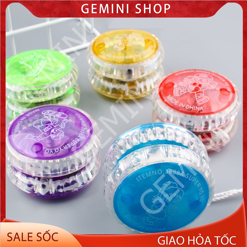 Đồ chơi yo-yo có đèn led làm quà tặng cho trẻ em, yoyo có đèn led siêu nhẹ chơi dễ dàng cho bé (mã YO) GEMINI SHOP