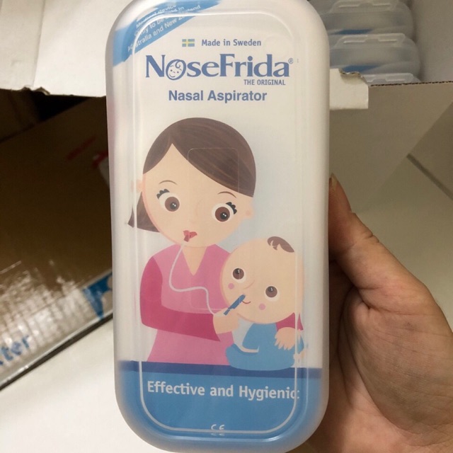 Dụng cụ hút vệ sinh mũi cho bé