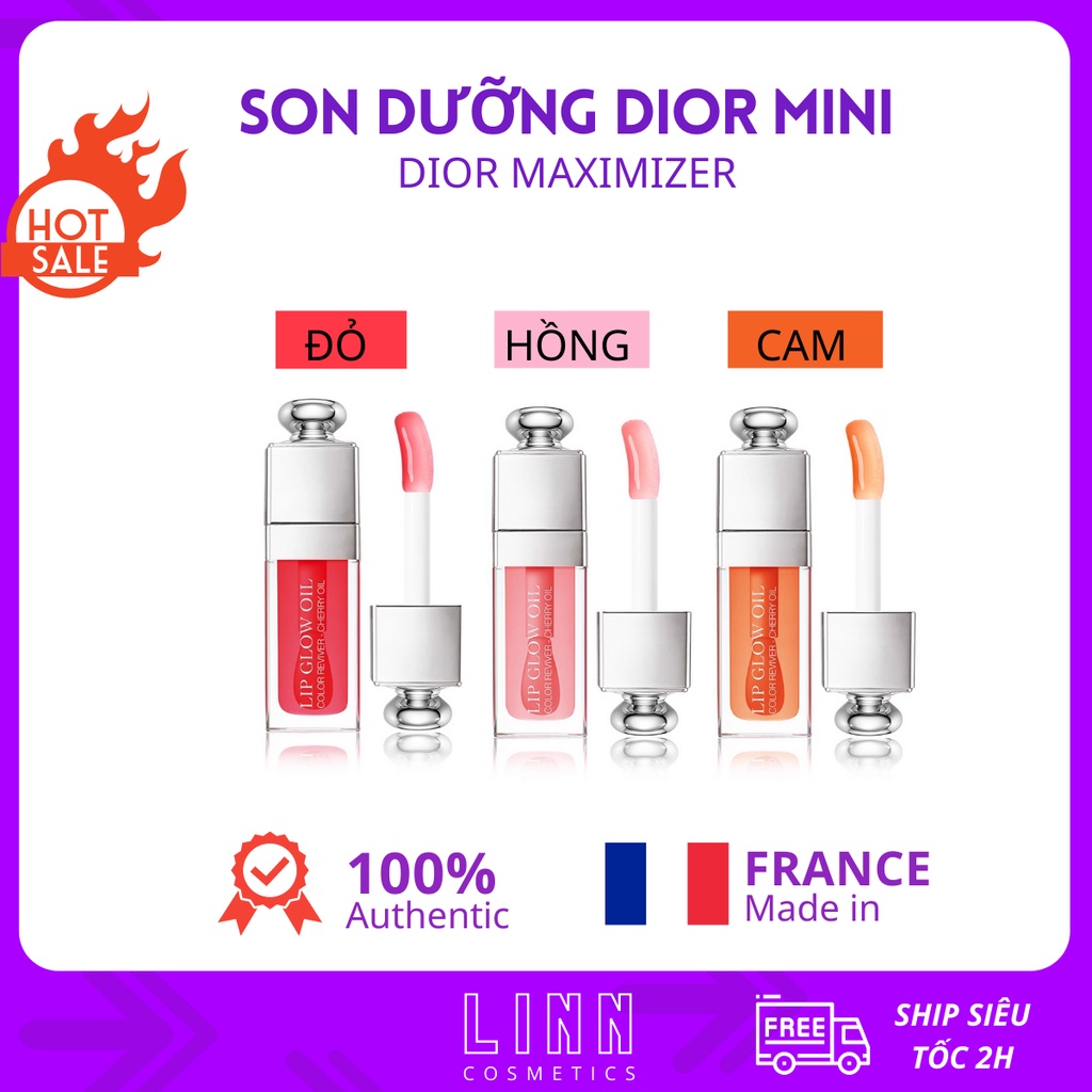 Son Dưỡng Môi Dior Addict Lip Maximizer Mini 2ml - dưỡng ẩm mềm môi số 1