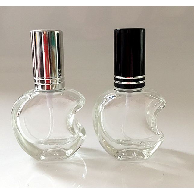 ( giá 6.731k/ chai) Combo 51 + 2 Chai chiết nước hoa 10ml Thủy tinh nắp bạc 8.5cm