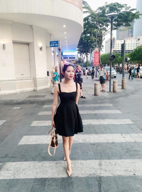 ĐẦM 2 ĐÂY FORM XÒE CHẤT KAKI CO GIÃN CHUẨN FORM | BigBuy360 - bigbuy360.vn