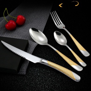 Bộ dụng cụ ăn KATELV bằng thép không gỉ chất lượng cao chuyên dụng