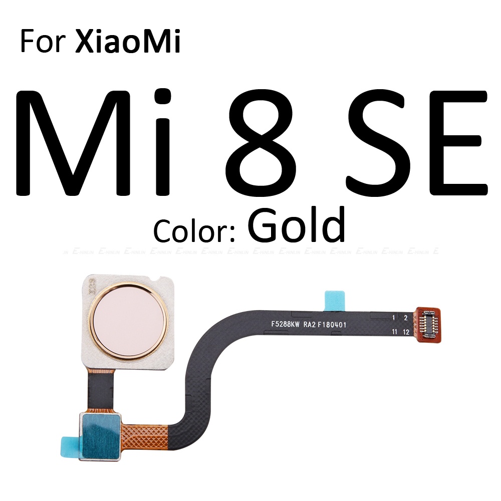 Nút Bấm Cảm Ứng Vân Tay Cho xiaomi mi 8 lite se mi5s mix max 2 2s 3 plus