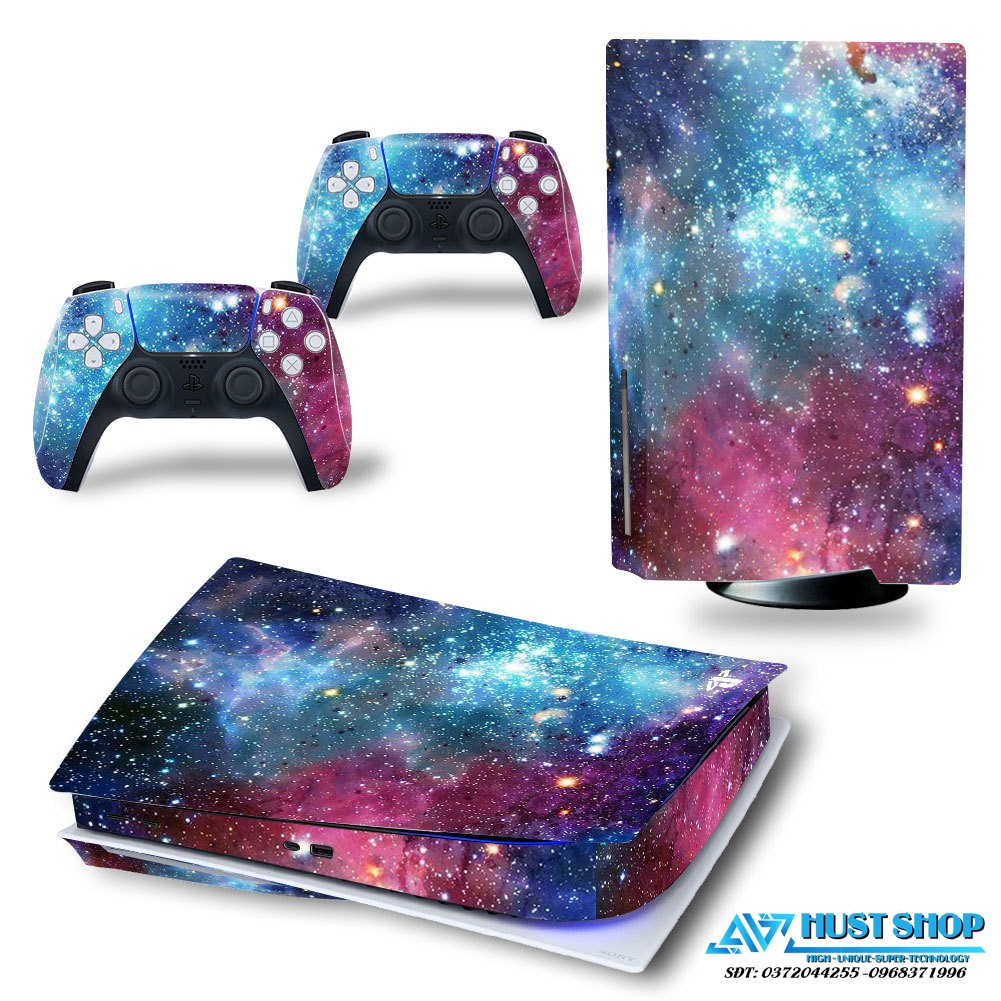 Dán Skin PS5 Full Combo Thân Máy + 2 Tay Cầm Sticker PS5