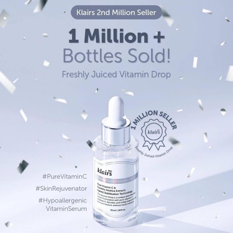 Tinh Chất Dear Klairs Dưỡng Sáng Và Làm Đều Màu Da Freshly Juiced Vitamin Drop 35ml