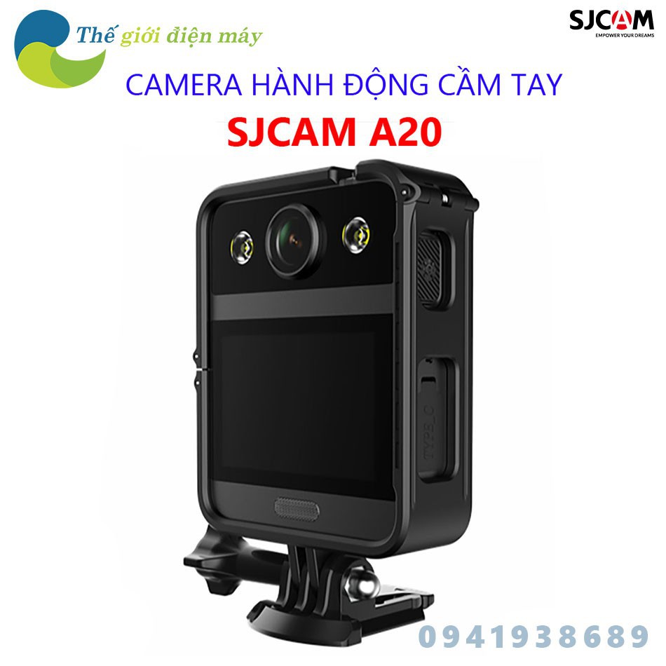 [SaleOff] Camera Hành Động Cầm tay SJCAM A20 - Camera Giám Sát Hành trình - Shop Thế Giới Điện Máy .