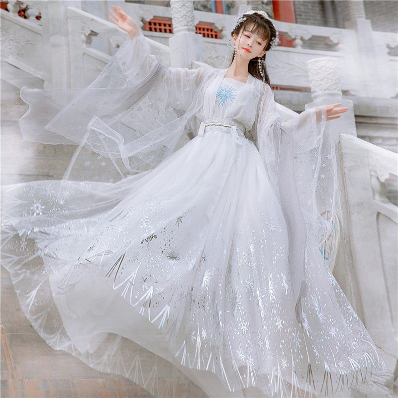 Hán Phục Cổ Trang Trung Thu Bling Siêu Hot