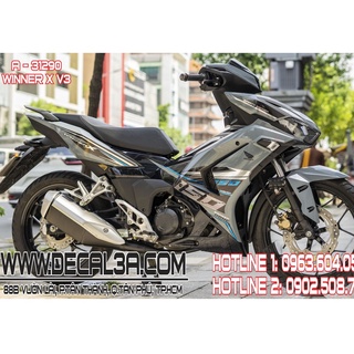 Tem winner x v3 150 chỉ