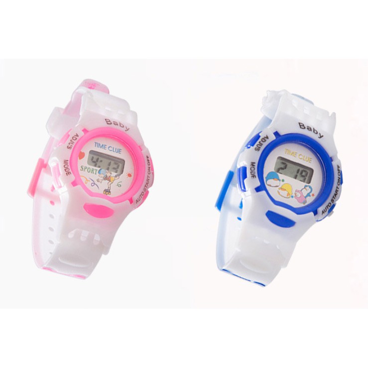 Đồng hồ Led cho bé Gái dây mềm thời trang ,cao cấp ( Màu Hồng ) | BigBuy360 - bigbuy360.vn