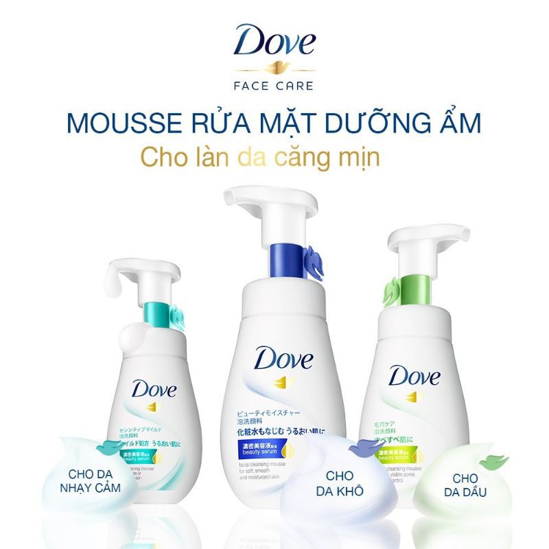 Sữa rửa mặt Dove 160ml