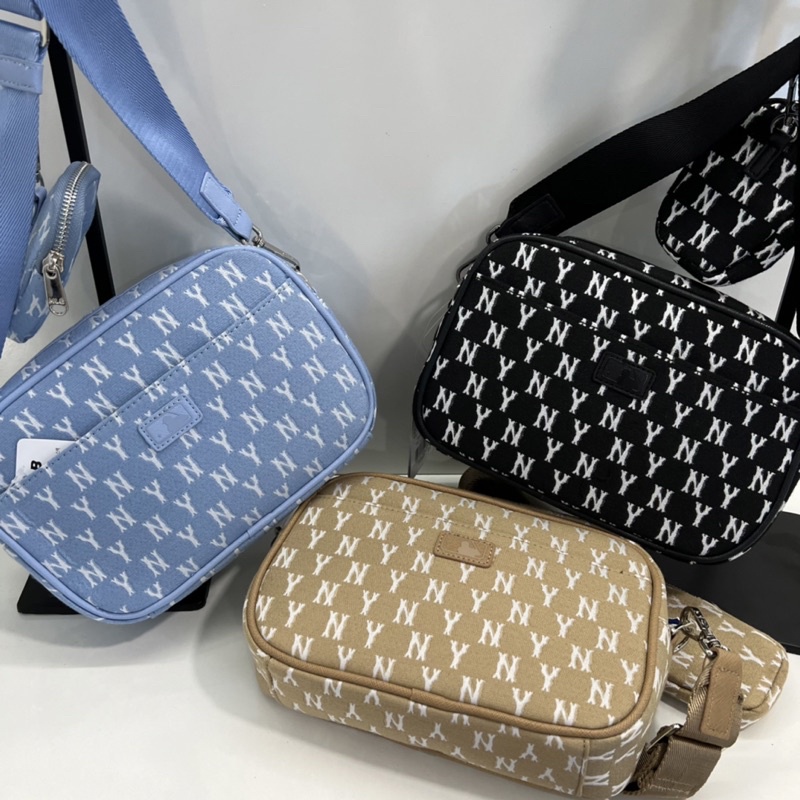 Túi Đeo Chéo MLB NY Cross Bag Monogram Mini Nam Nữ