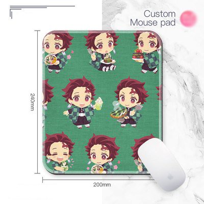 Miếng di chuột in hình KIMETSU NO YAIBA ver CHIBI Thanh Gươm Diệt Quỷ anime