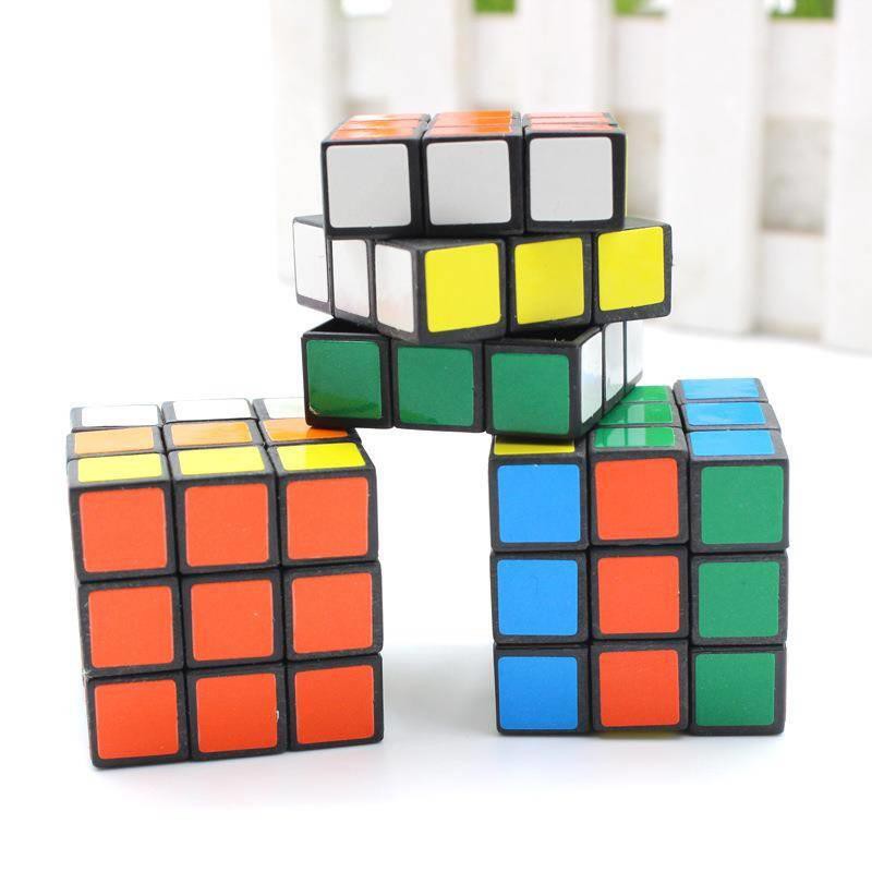 (hàng Bán Chạy) Khối Rubik Ma Thuật Mini 3cm Xếp Hình Kích Thích Trí Não