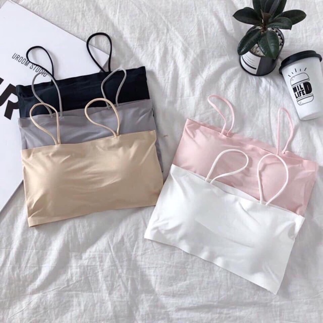 Áo Bra Quây Đúc Su Trơn 2 Dây 8881 Hàng Loại Đẹp