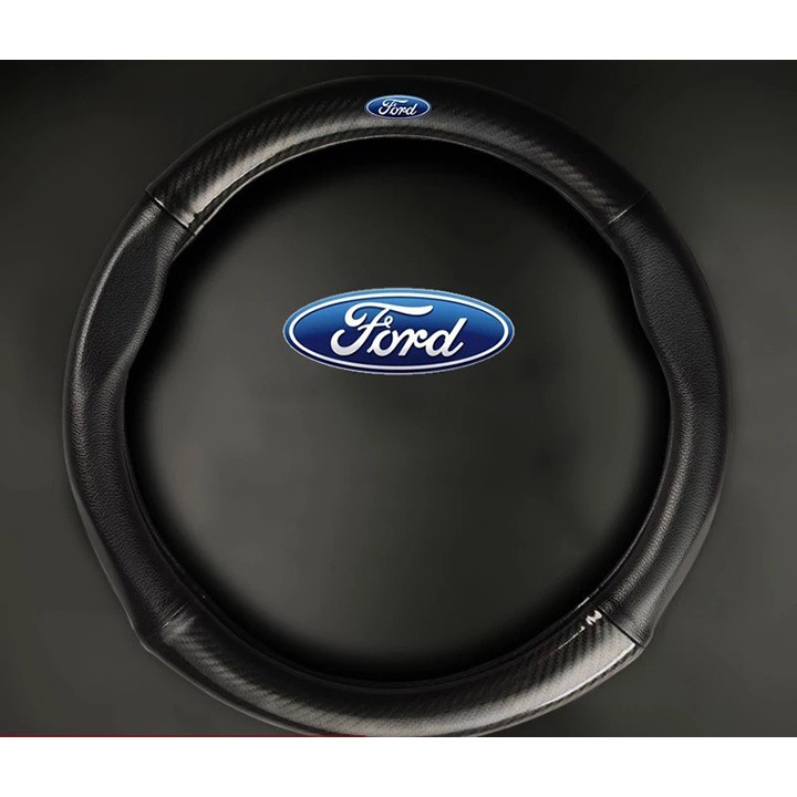 Bọc Vô Lăng, Bọc Tay Lái cacbon có logo FORD