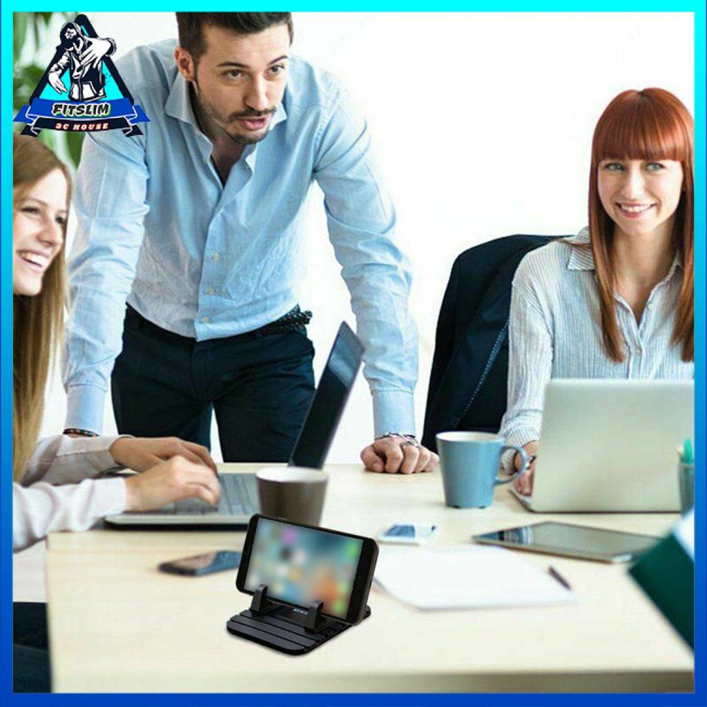 Giá Đỡ Điện Thoại / Gps Bằng Cao Su Chống Trượt Tiện Dụng Cho Xe Hơi