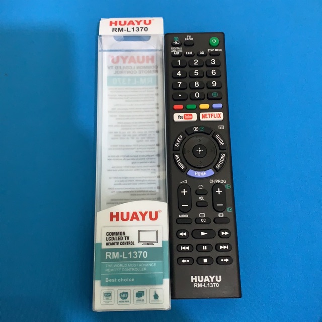 REMOTE ĐIỀU KHIỂN TIVI SONY LCD LED SMART 1370 HÀNG HỘP HUAYU