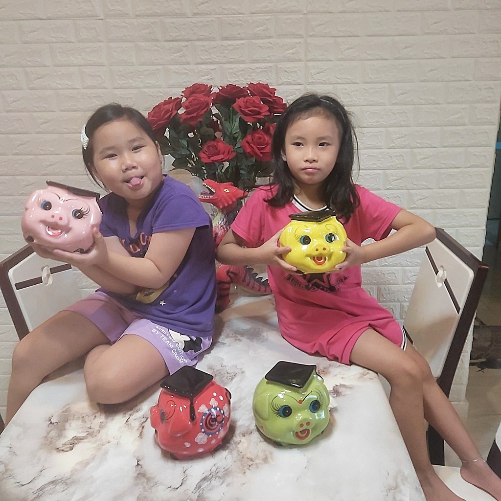 lợn đất tiết kiệm Bát Tràng cao cấp – Kiểu mới HEO TÚ TÀI– 4 màu lựa chọn – lợn đất phong thủy Thu Hút Tài Lộc, May Mắn | BigBuy360 - bigbuy360.vn