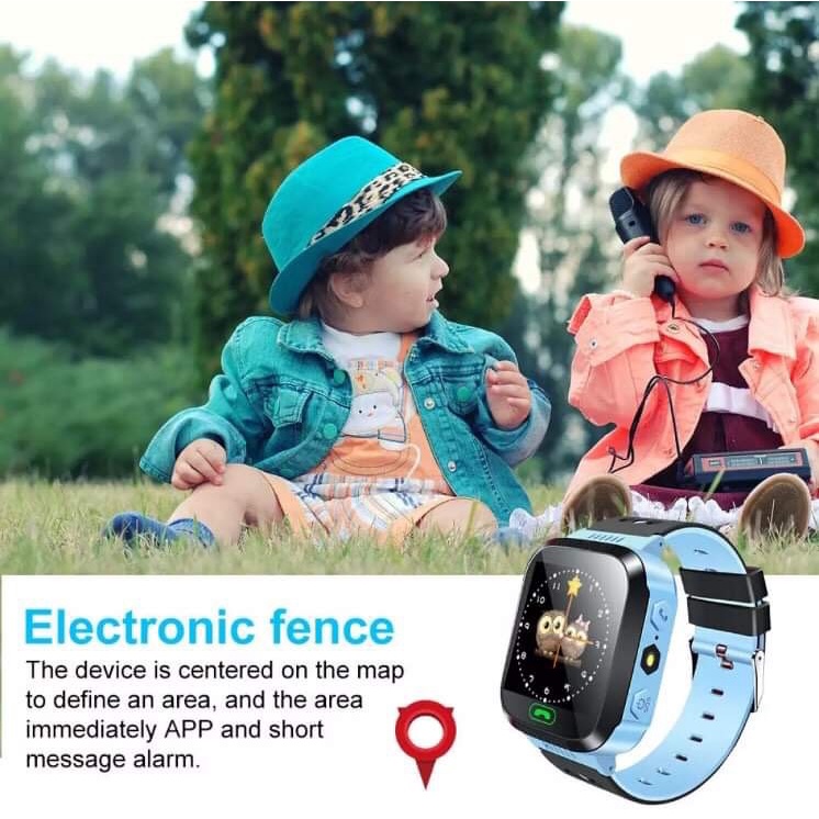Đồng hồ thông minh định vị chụp hình kết nối điện thoại cho bé y2