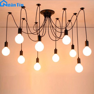 Bộ đèn thả trần kiểu nhện trang trí nhà quán cà phê E27 220V THCN136 (Chưa bao gồm bóng)