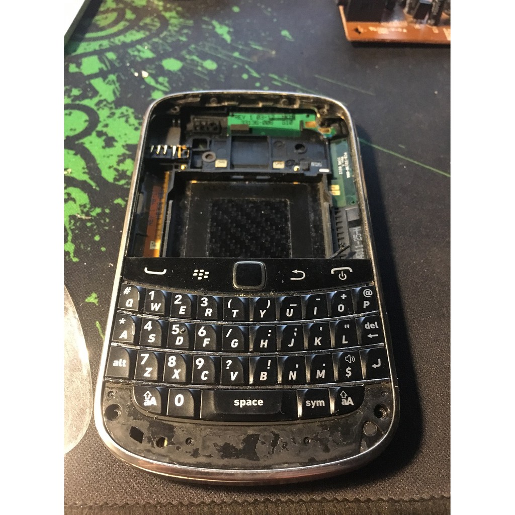 Bộ vỏ BLACKBERRY 9900 Zin tháo máy
