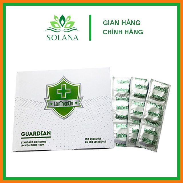 15 Cái Bao Cao Su Tâm Thiện Chí Gia Đình nhiều chất bôi trơn SOLANA