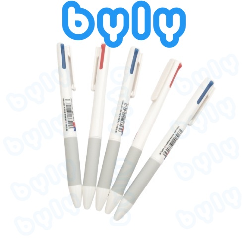 Bút bi bấm 2 màu xanh đỏ thay đổi nhanh chóng tiện lợi ngòi 0.7mm M&G ABPT9801 ABPT9871 - ByLy Store