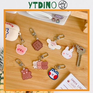 Móc khoá sticker thú dễ thương