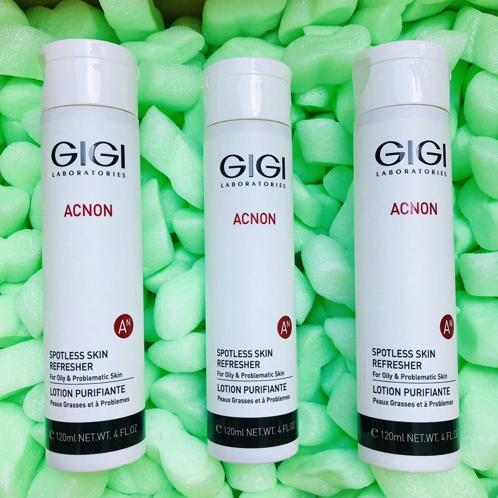Lotion giảm mụn dạng gel mỏng Gigi Acnon Spotless Skin