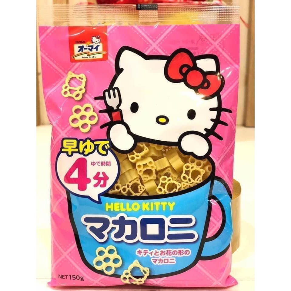 MÌ NUI HELLO KITTY CHO BÉ - Nhật - 150gr - Dành cho bé từ 9 tháng [Date 2023]