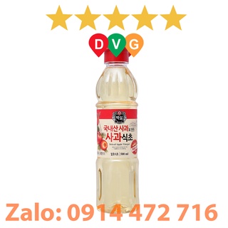 Dấm Táo Hàn Quốc Beksul 500 ml
