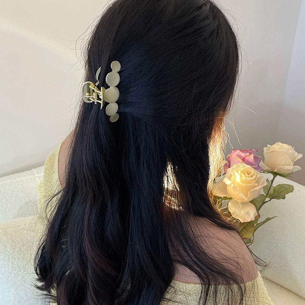 Kẹp Tóc Hợp Kim Thiết Kế Thời Trang Cổ Điển Ngọt Ngào Cho Nữ WMES15H