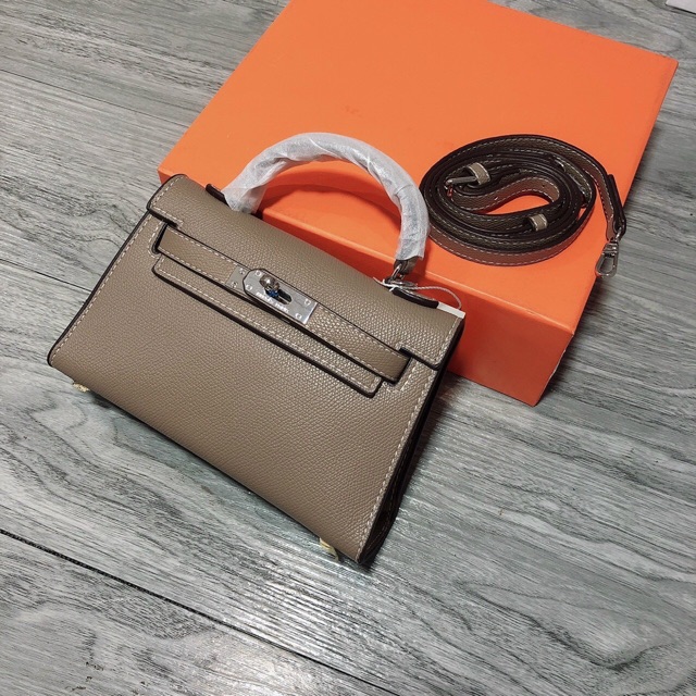 Túi  size 19 fullbox kèm dây đeo chéo nữ dây da bản nhỏ