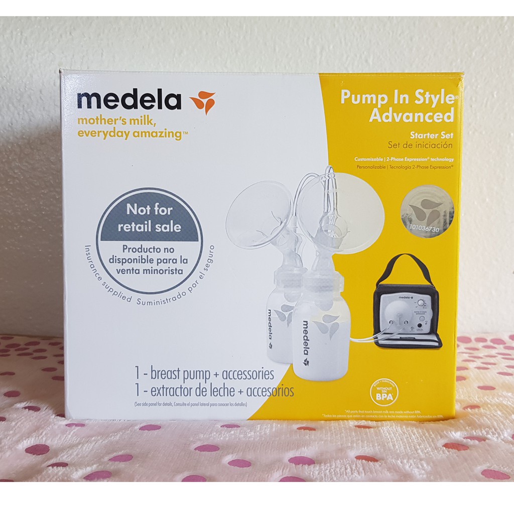 Máy hút sữa điện đôi Medela Pump bản rút gọn Like New 99% nguyên hộp / New Seal nguyên box [Máy hút sữa quốc dân]