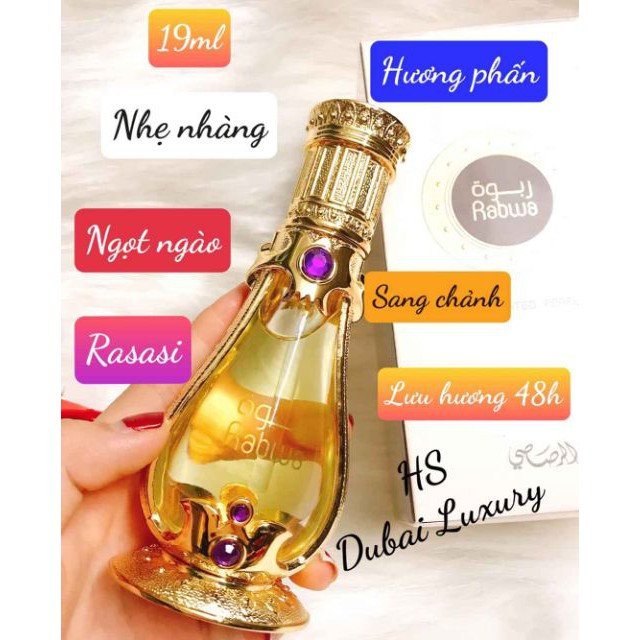 [ FREESHIP_SIÊU_HOT]Tinh dầu dubai RABWA