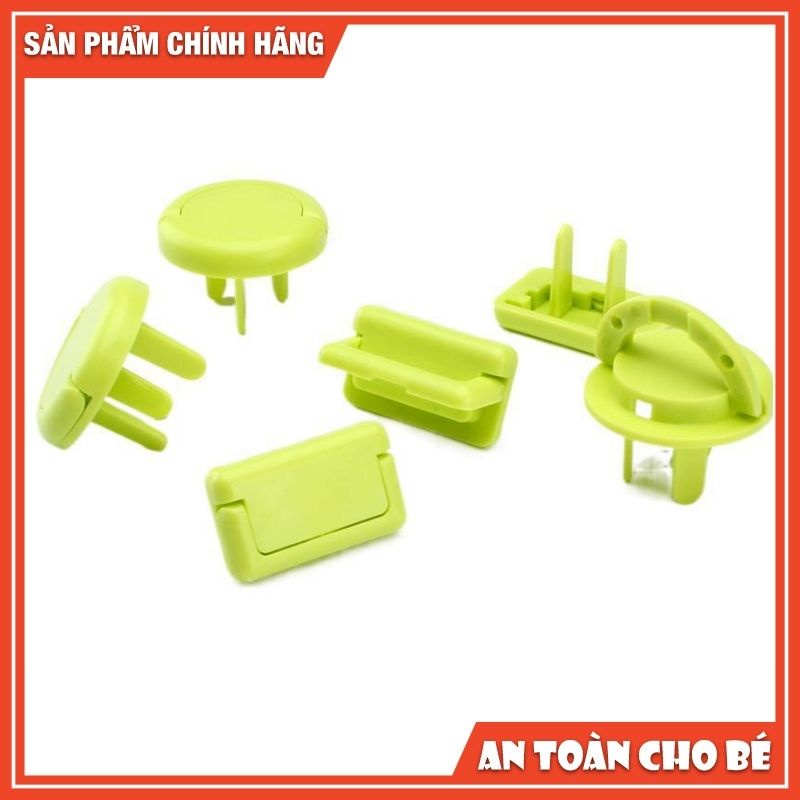 Bịt ổ cắm điện cao cấp chống nước có quai tháo an toàn phòng tránh điện cho bé