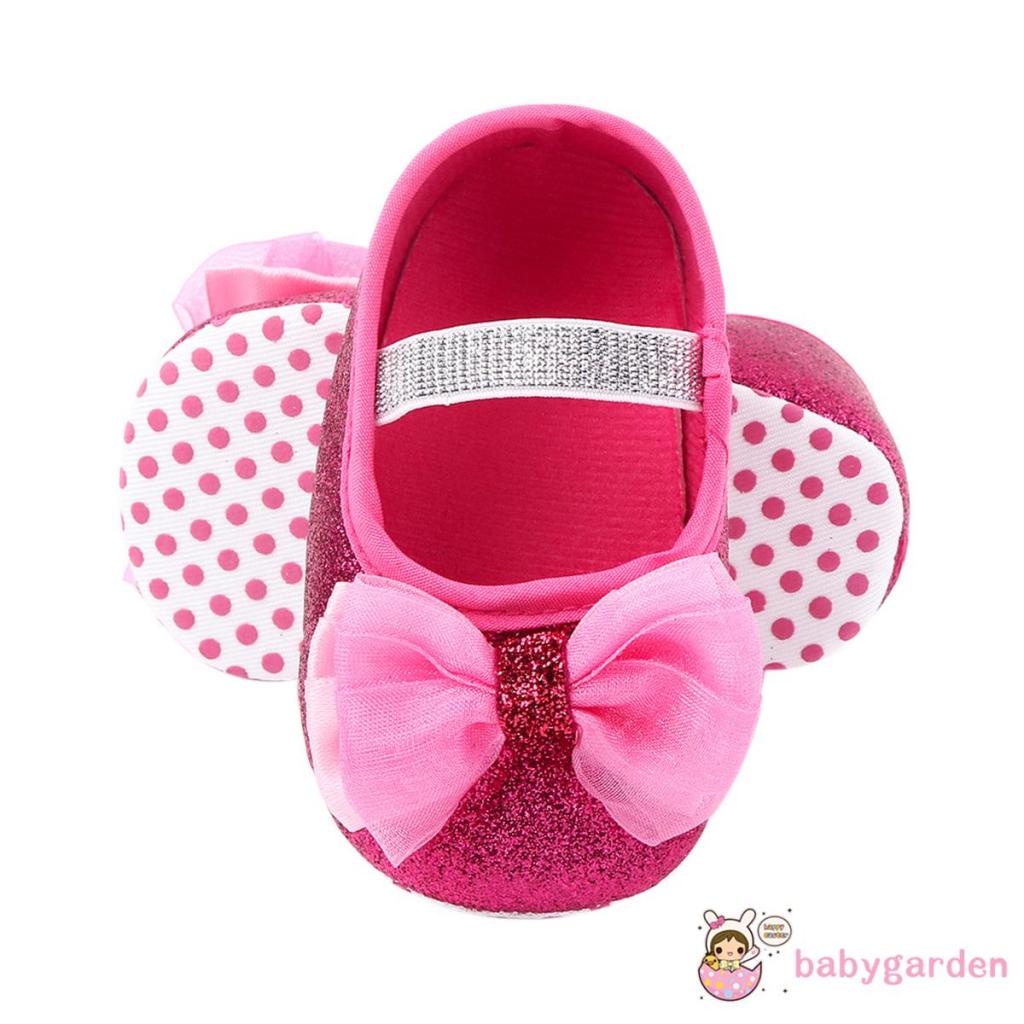 Giày Búp Bê Đế Mềm Chống Trượt Xinh Xắn Dành Cho Bé Gái