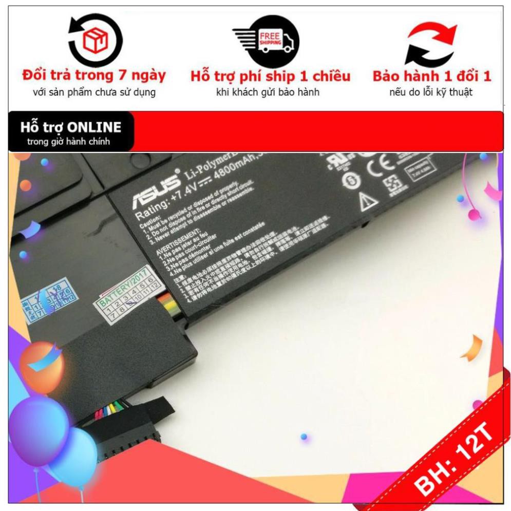 [BH12TH] ⚡️[Pin zin] Pin Laptop ASUS UX21 (ZIN) - 4 CELL - Ultrabook Zenbook UX21 UX21E (Cell dẹp) [MỚI]