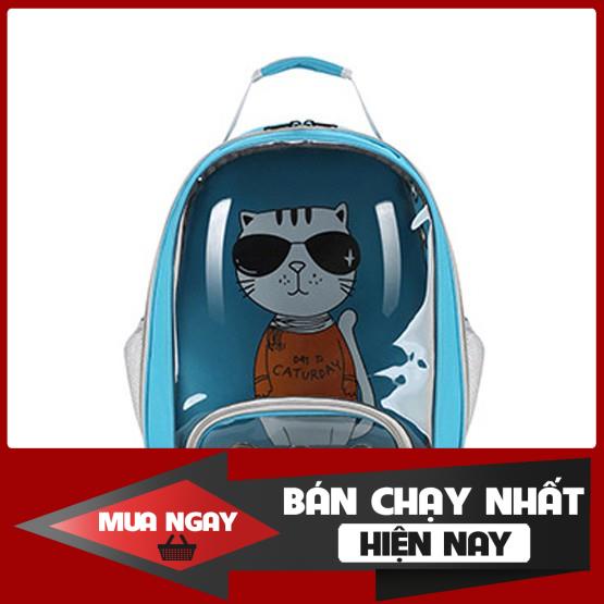 Balo Phi Hành Gia Vận Chuyển Thú Cưng Chó Mèo Kèm Thảm Lót Hàng Đẹp