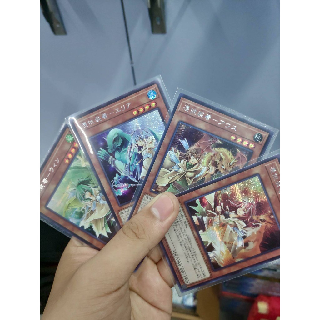 [ Dưa Hấu Yugioh ] Lá bài thẻ bài Combo Familiar Possessed - Charmer - Secret Rare - Tặng bọc bài nhựa bảo quản