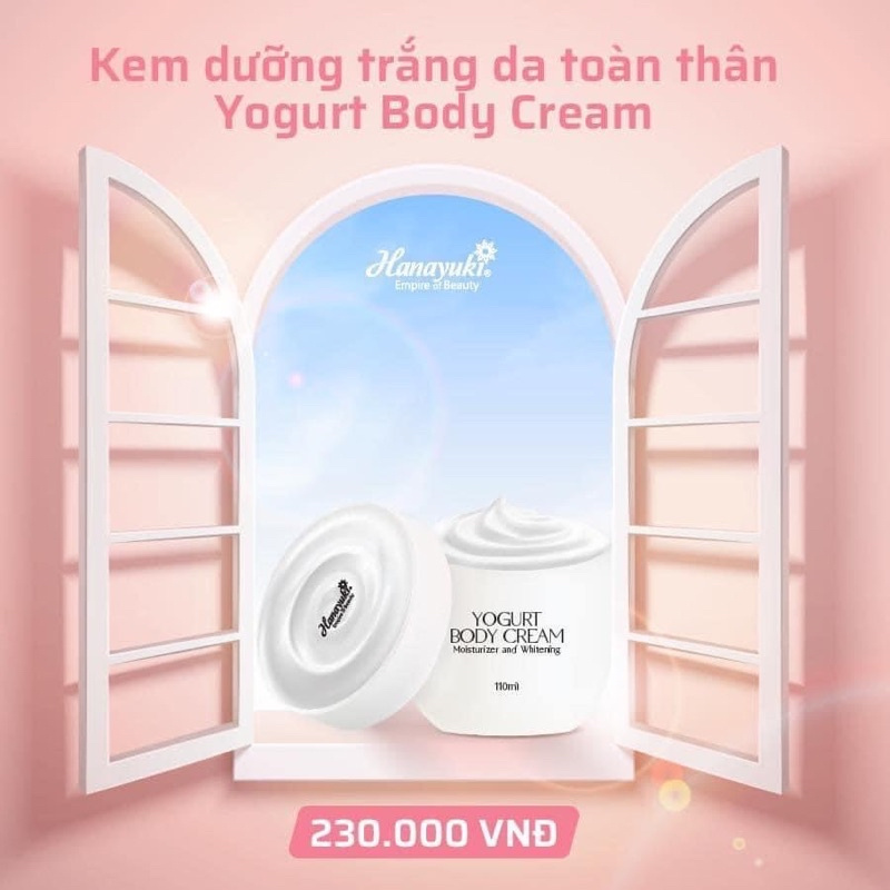 Kem Body Sữa Chua Hanayuki | BigBuy360 - bigbuy360.vn