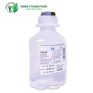 Dịch Truyền Tĩnh Mạch Natri Clorid 0.9% 100ml và 500ml BBraun – Dung Dịch Muối Sinh Lý
