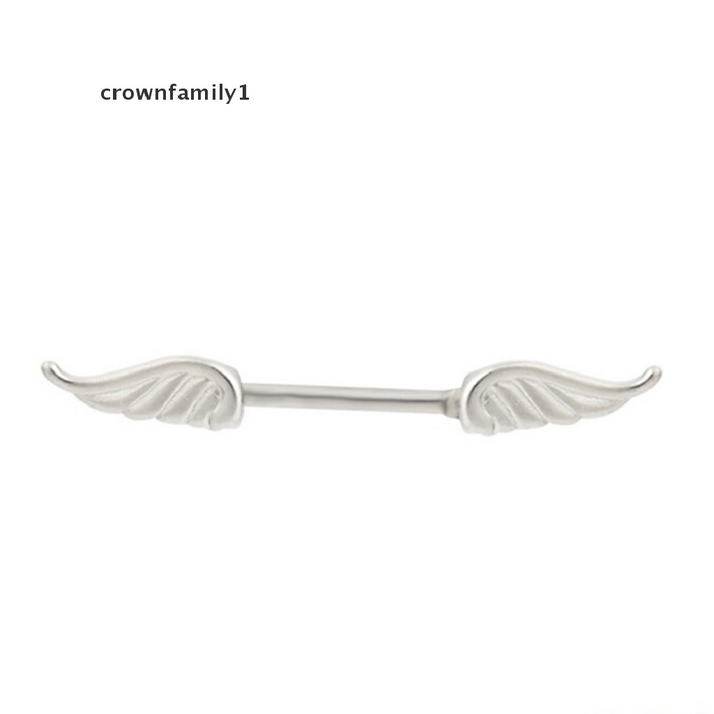 [crownfamily1] Khuyên Cơ Thể Hình Cánh Thiên Thần Gợi Cảm 14G